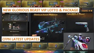 CFPH LATEST UPDATES NEW GLORIOUS BEAST VIP LOTTO & PACKAGE