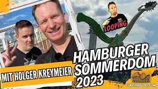 Hamburger Sommerdom 2023 mit Holger Kreymeier | Funfairblog #254 [HD]