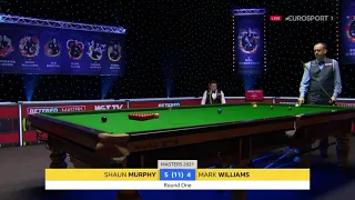 Mark Williams BIZARRE break off