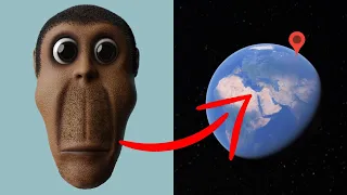 Evolution of Obunga on Google Earth!