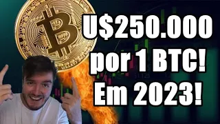 Bitcoin a U$250 000 até meio de 2023! Bilionario em BTC AFIRMA que VAI acontecer!