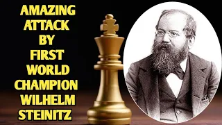 BRILLIANT Attack by First World Champion Wilhelm Steinitz in Vienna Game