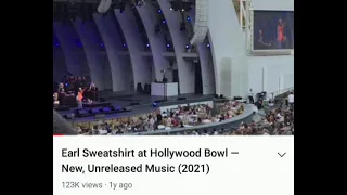 Earl Sweatshirt - Fire In The Hole "Live Band Remake" (Hollywood Bowl Performance)