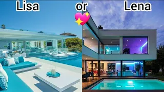 Lisa or Lena 💖 #17 luxurious houses!! 💖 pinkaliza