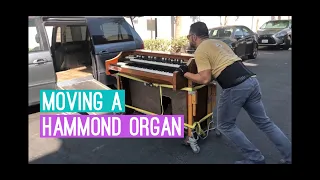 How to move a vintage Hammond A100 (B3) and Leslie