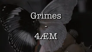 Grimes - 4ÆM (Lyrics) #lyricvideo #lyrics #lyricsvideo #music #grimes