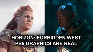 HORIZON FORBIDDEN WEST PS5 GRAPHICS ARE REAL. REVEAL TRAILER.