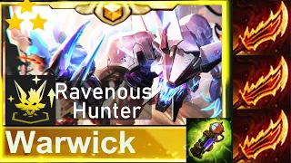 Warwick Guinsoo Ravenous hunter TFT set 9