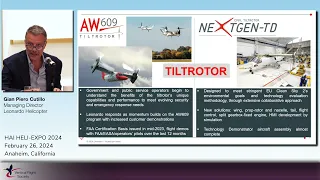 Heli-Expo 2024 - Leonardo Helicopters Press Briefing, Feb. 26, 2024