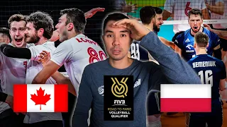 Reacting to Poland vs. Canada Volleyball 2023 Men's Olympic Qualifier