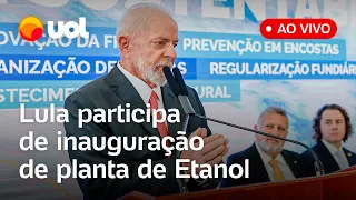 Lula participa de inauguração de planta de Etanol de Segunda Geração em Araraquara (SP); ao vivo