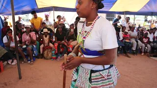Tsonga Traditional Dance 76 | Mantjomane | Gogo Mahambehleka Dancing during her ceremony.