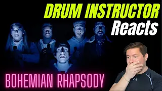 Reacting to Pentatonix Bohemian Rhapsody | Drum Teacher React Series