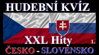 XXL Hudební kvíz, Poznej hit Česko-slovensko, XXL hity, České hity, Slovenské hity