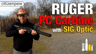 Ruger PC Carbine - Model 19122 - with Sig Romeo-MSR Optic