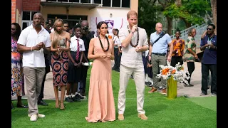 What a WELCOME, Love and Embrace for Sussexes In Nigeria!  Prince Harry and Duchess Meghan Nigerian