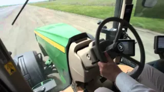 Тест драйв на трактор John Deere