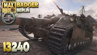 Badger: Outstanding game on map Berlin - World of Tanks