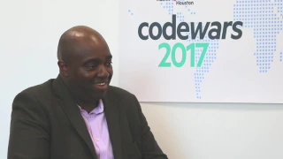 Paul Morrison interview during HPE codewars 2017