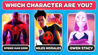 Which Spider-man character are you? Across the Spider Verse Movie Quiz