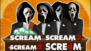 Scream & Scream 2 & Scream 3 & Scream 4 - Coffin Dance Meme Song Cover