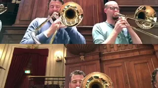 Bruckner 8 trombones mash-up 4th movement