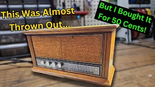 I Turned a Vintage Radio Bluetooth
