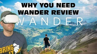 Wander VR  app Travel from home review before you buy