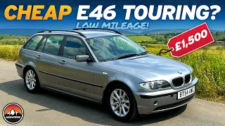 I BOUGHT A CHEAP LOW MILEAGE BMW E46 TOURING!