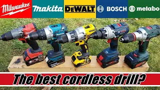 You haven't seen this test! Milwaukee VS Makita VS DeWALT VS Bosch VS Metabo