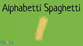 ESL Game Alphabetti Spaghetti