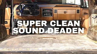 How To REALLY Super Clean Your Car or Truck | 1980-96 Bronco F150 Dynamat Sound | Bronco Restoration