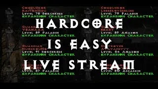 Diablo 2 HARDCORE Martial Arts Assassin - p8 Challenge (ep02)