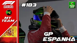 F1 2021 GP ESPANHA MY TEAM #183 - ALGUÉM ANOTOU A PLACA?