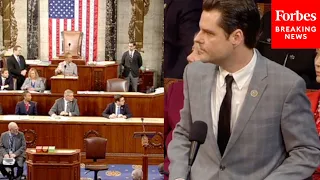 JUST IN: Republicans Scream At Matt Gaetz As He Launches Fresh House Floor Attack On McCarthy