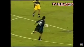 後半：伊紙が採点「10」伝説の試合ロベルト・バッジョLegendary match where  La Gazzetta dello Sport gave Baggio a score of 10