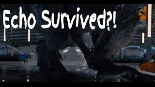 Jurassic World Theory: The Indominus Rex Didn't Kill Echo