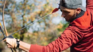 Shoot arrows in countermovement?! What? How to shoot a bow 360°