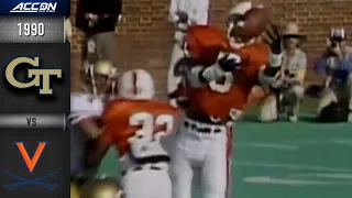 ACC Replay: Georgia Tech vs Virginia Football - November 3, 1990