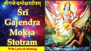 Gajendra Moksha Stotra with Lyrics | Gajendra Moksham | POWERFUL MANTRA TO REMOVE ALL PROBLEMS