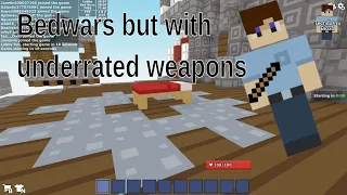 Destroying players using underrated weapons |Bloxd.io| |Bedwars|