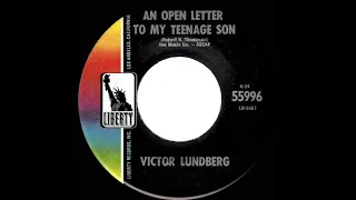 1967 HITS ARCHIVE: An Open Letter To My Teenage Son - Victor Lundberg (mono 45)