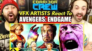 VFX Artists React to AVENGERS ENDGAME Bad & Great CGi | REACTION!!!