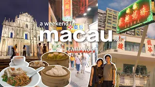 a weekend in macau / foods, cafes, historical sites / MACAU VLOG