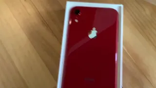 iPhone XR Product Red (Unboxing as of May 14, 2021)