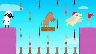 1000 ARROWS vs RUNNERS! (Ultimate Chicken Horse)