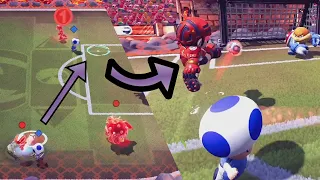 Using FREE PASSES to Score More Goals in Mario Strikers Battle League