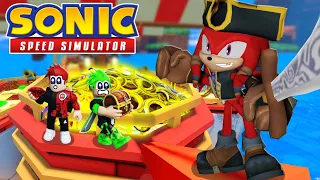 KNUCKLES THE DREAD Needs 40,000 Doubloons?! 🏴‍☠️ (Sonic Speed Simulator)