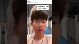 Asian Mom Rates Girls😭#shorts #funny #trend #trending #viral #comedy