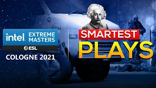 SMARTEST CS:GO PRO PLAYS FROM IEM COLOGNE 2021! (200IQ MOMENTS)